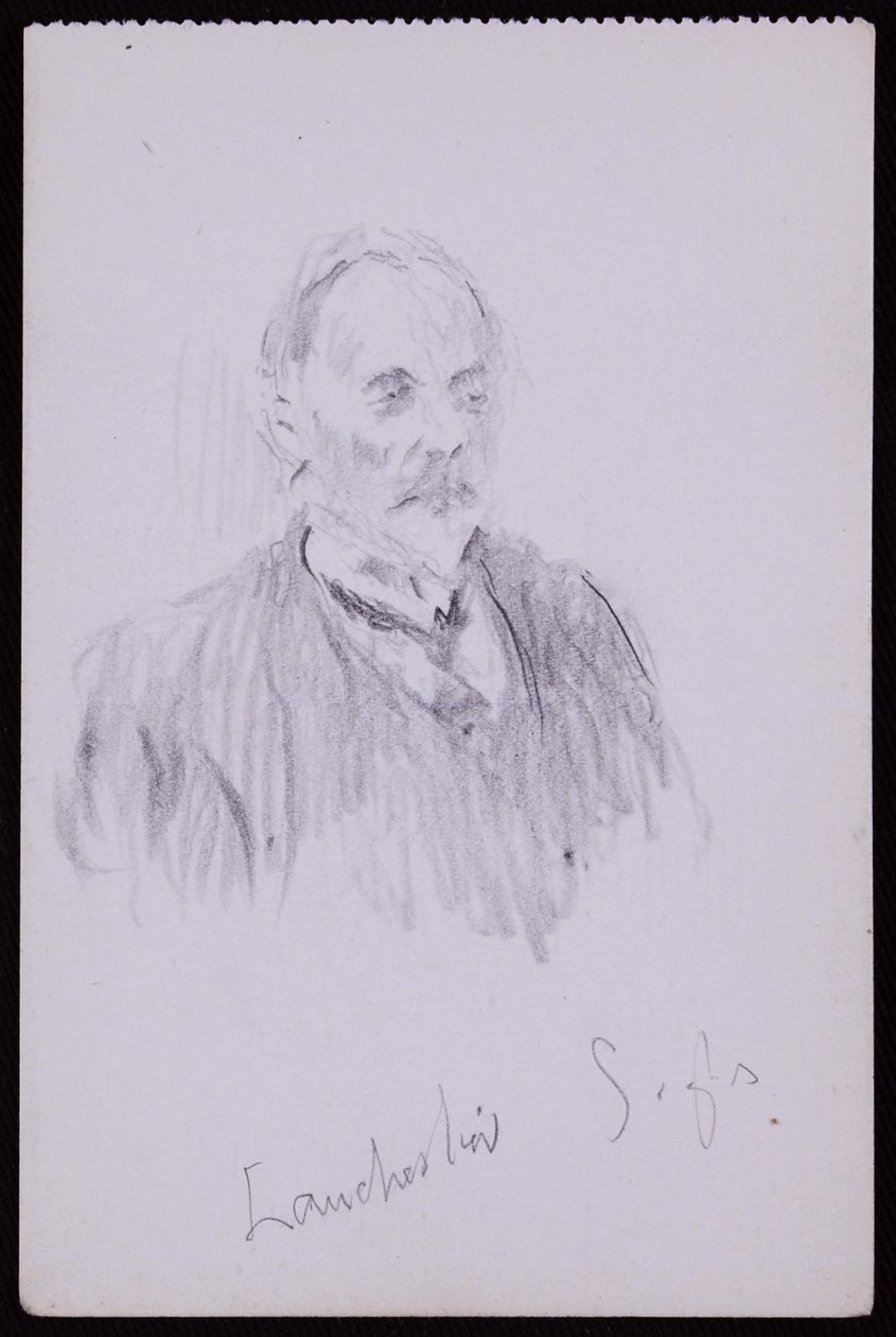HV Lanchester portréja alkotó: Francis Wilfred Lawson