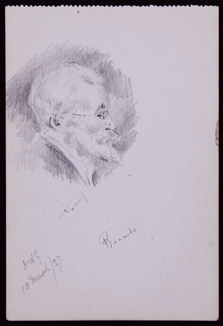 Halsey Ricardo portréja alkotó: Francis Wilfred Lawson