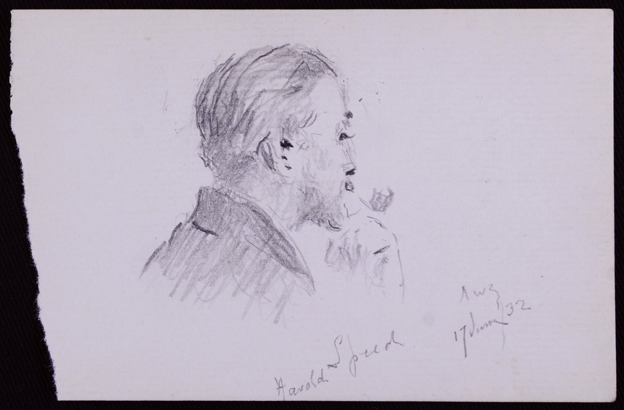 Harold Speed portréja alkotó: Francis Wilfred Lawson