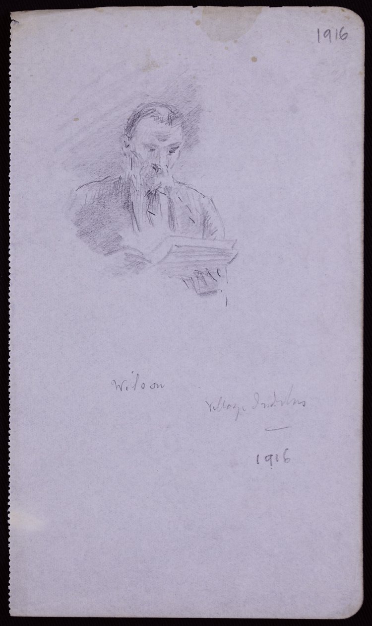Henry Wilson portréja alkotó: Francis Wilfred Lawson
