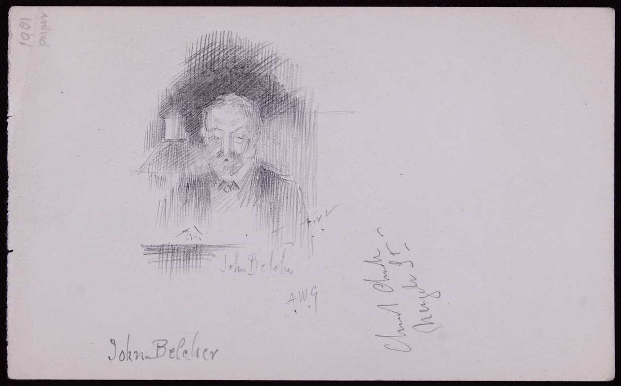 John Belcher portréja alkotó: Francis Wilfred Lawson