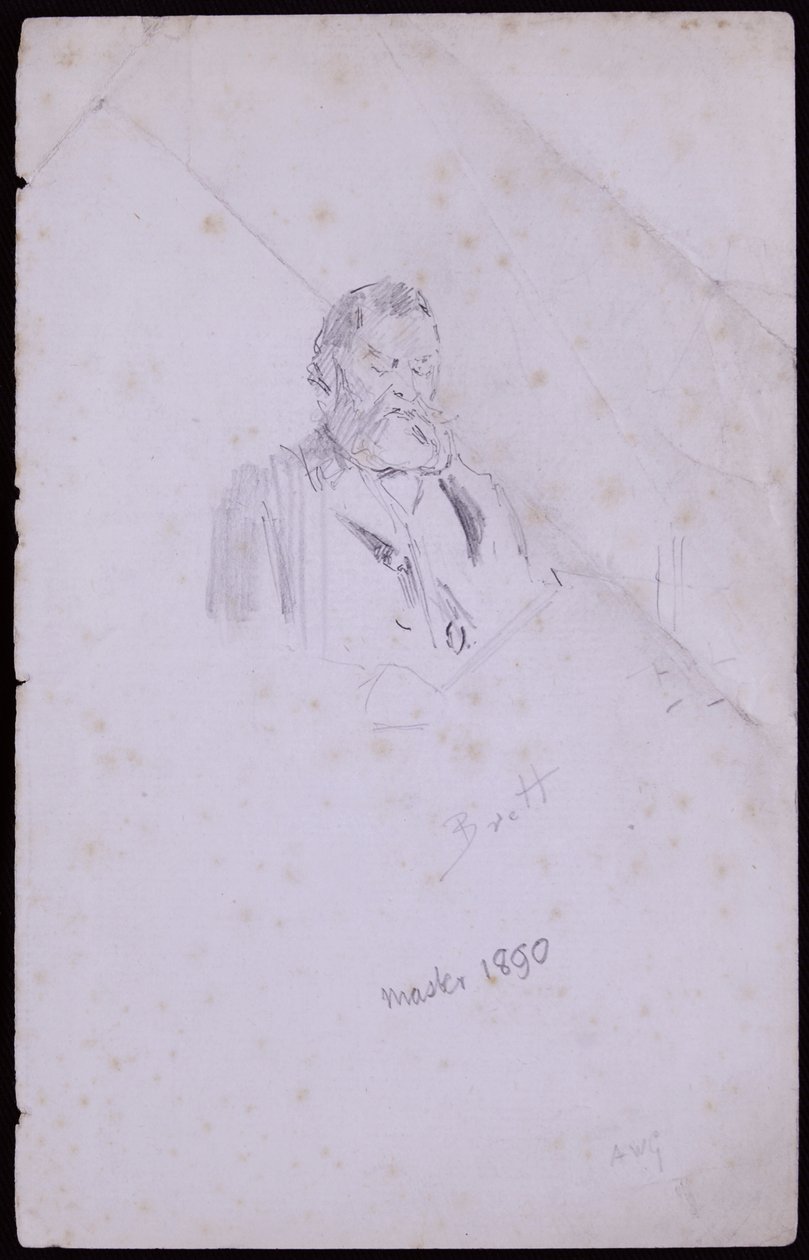 John Brett portréja alkotó: Francis Wilfred Lawson