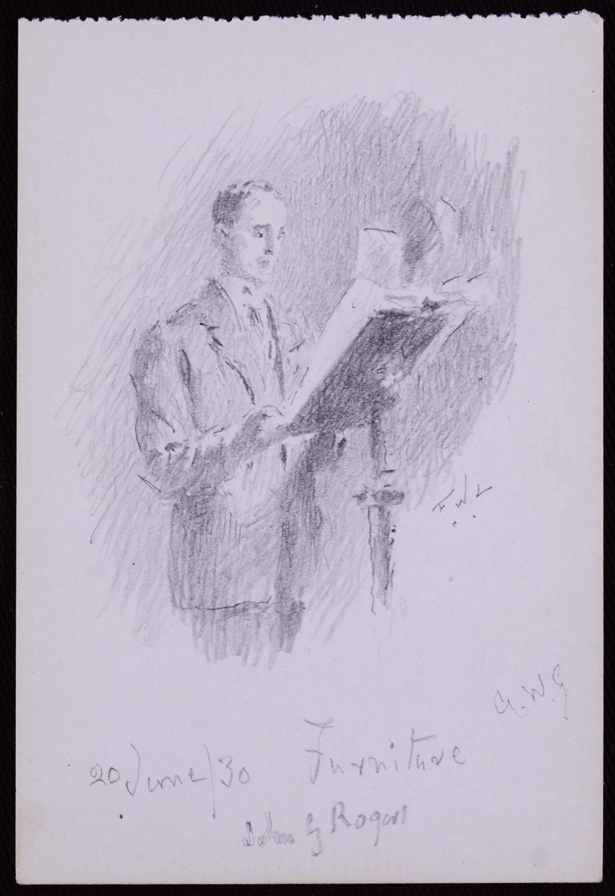 John G Rogers portréja alkotó: Francis Wilfred Lawson