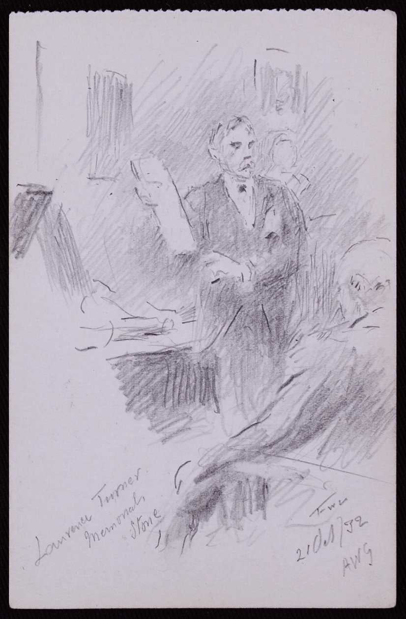 Laurence Turner portréja alkotó: Francis Wilfred Lawson