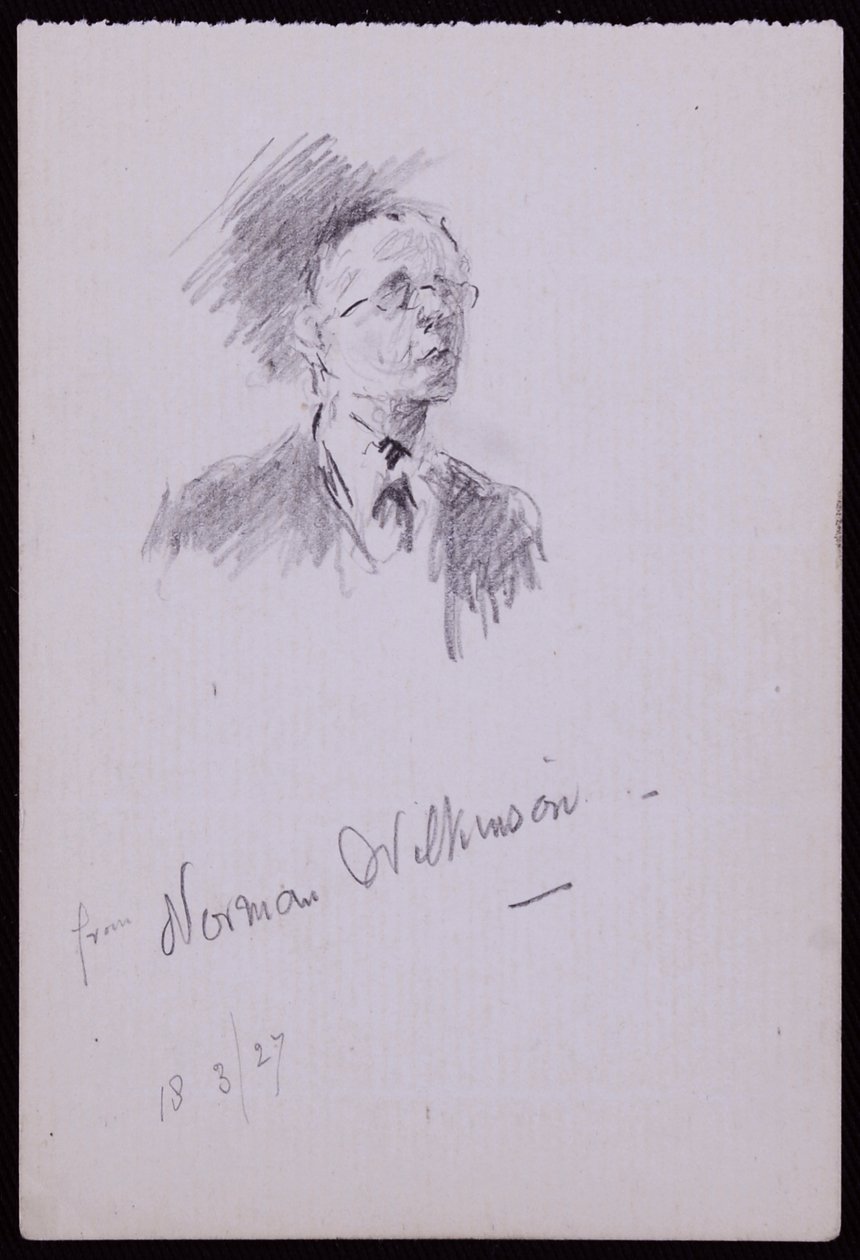 Norman Wilkinson portréja alkotó: Francis Wilfred Lawson