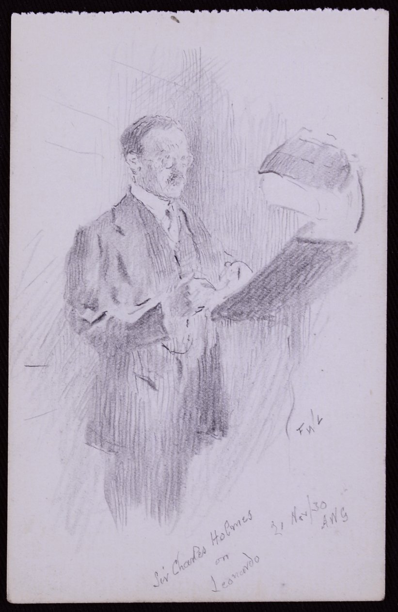 Sir Charles Holmes portréja alkotó: Francis Wilfred Lawson