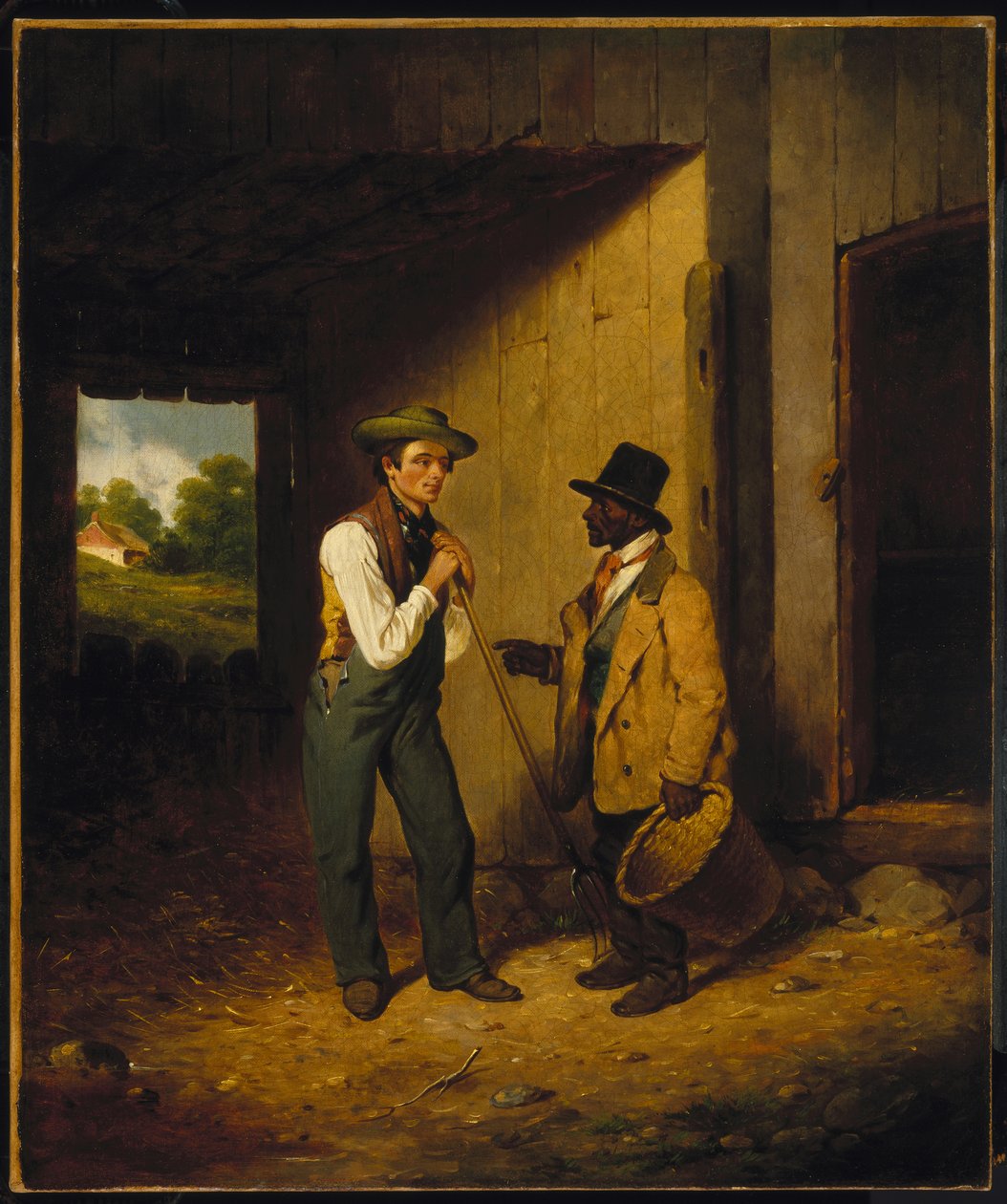 All Talk and No Work alkotó: Francis William Edmonds