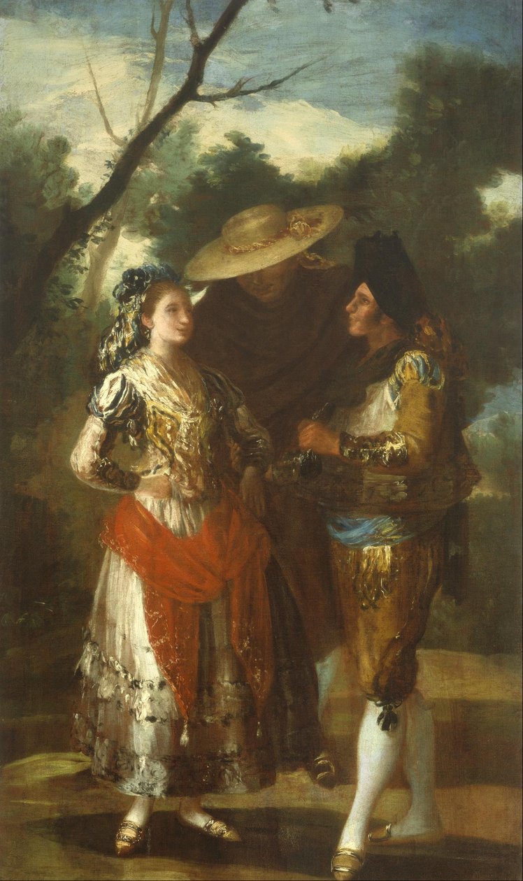 Maja két toróval alkotó: Francisco de Goya