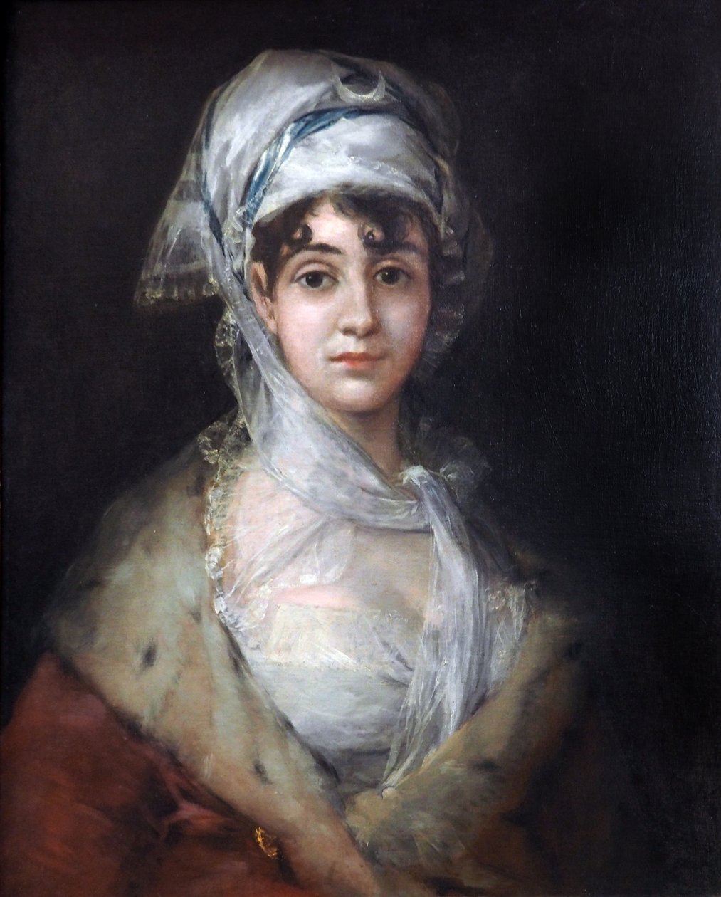 Antonia-Zarate Petersburg Eremitage alkotó: Francisco de Goya
