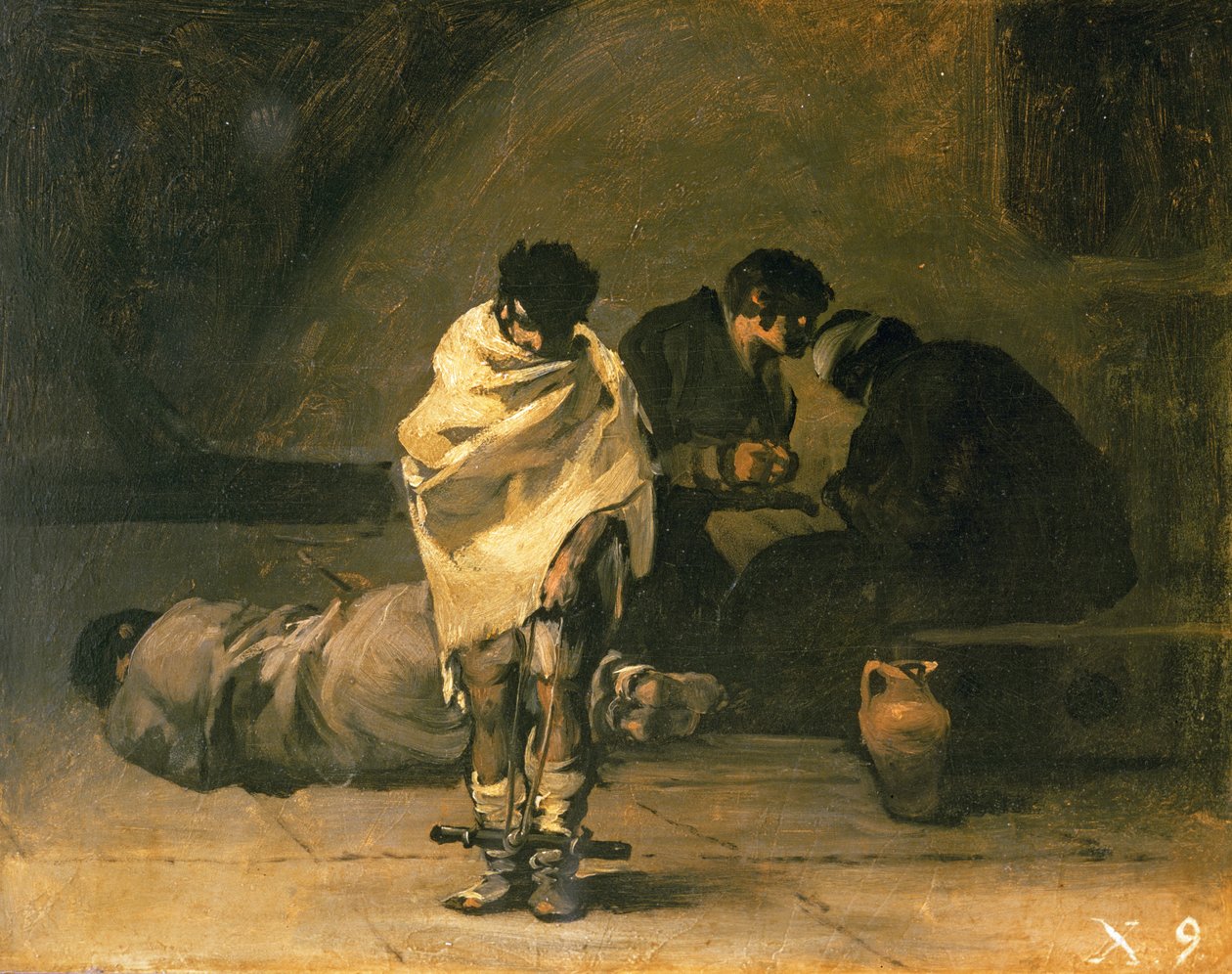 Gyónás a börtönben alkotó: Francisco de Goya