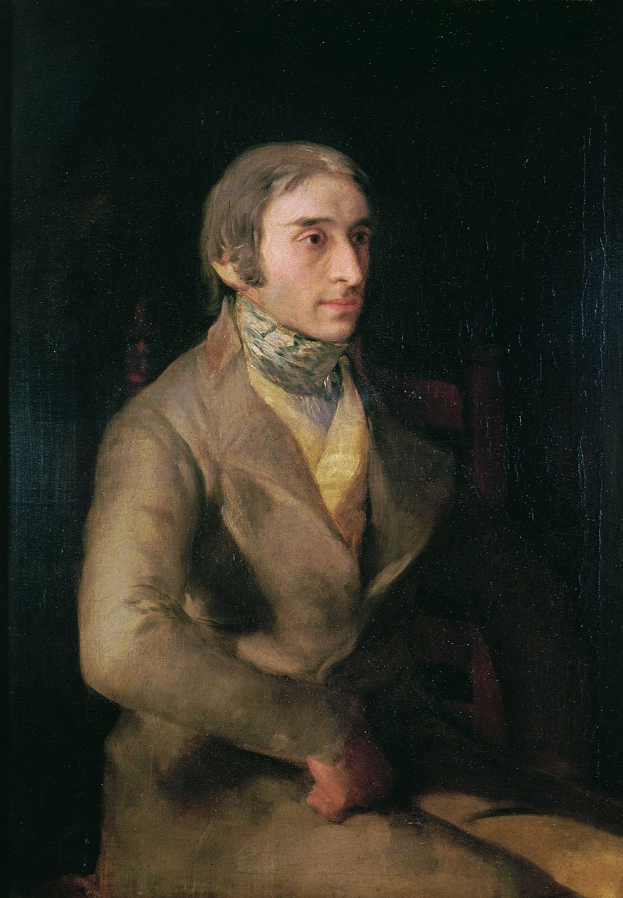 Don Manuel Silvela (1781-1832) c.1809-12 alkotó: Francisco de Goya