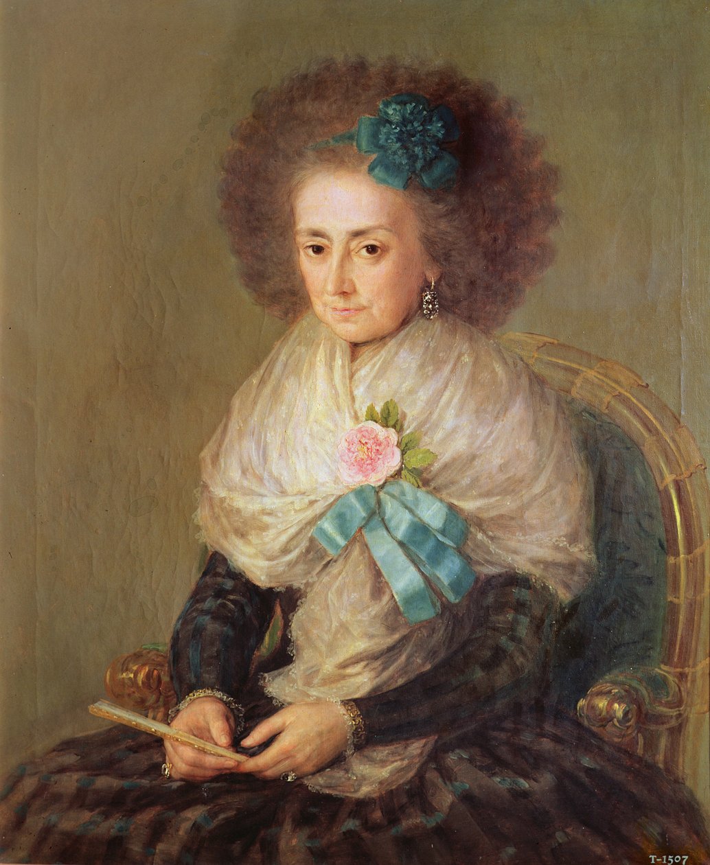 Dona Maria Antonia Gonzaga (1735-1801) Villafranca márkiné alkotó: Francisco de Goya