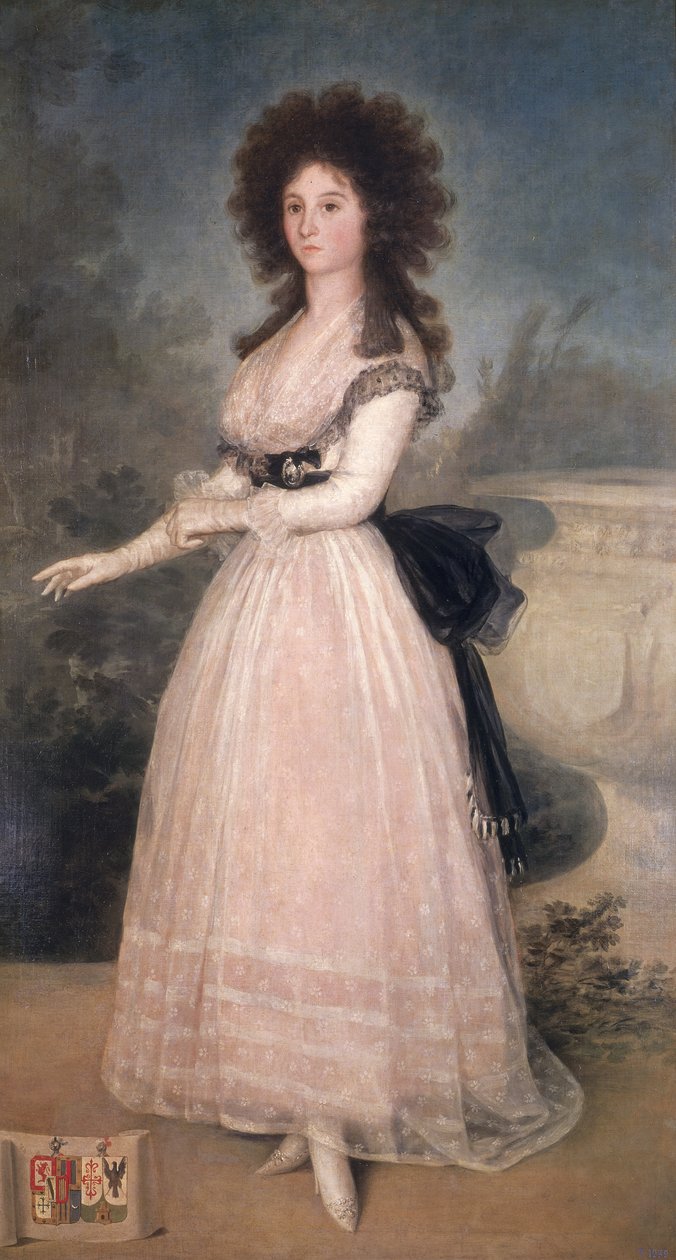 Dona Tadea Arias de Enriquez, 1793-94 alkotó: Francisco de Goya