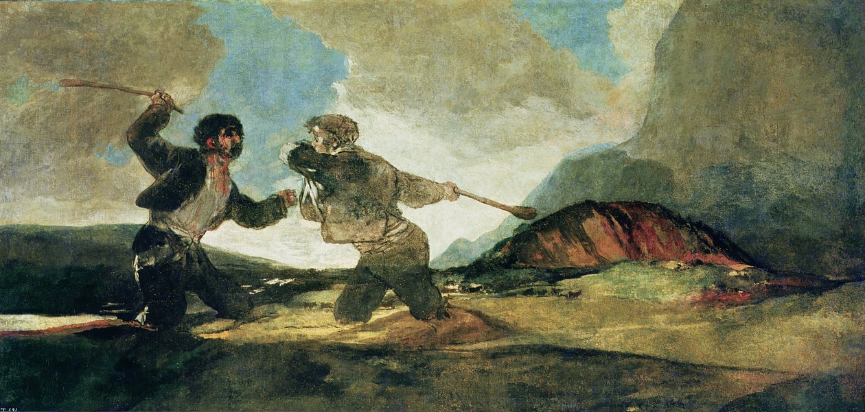 Párbaj a klubokkal alkotó: Francisco de Goya