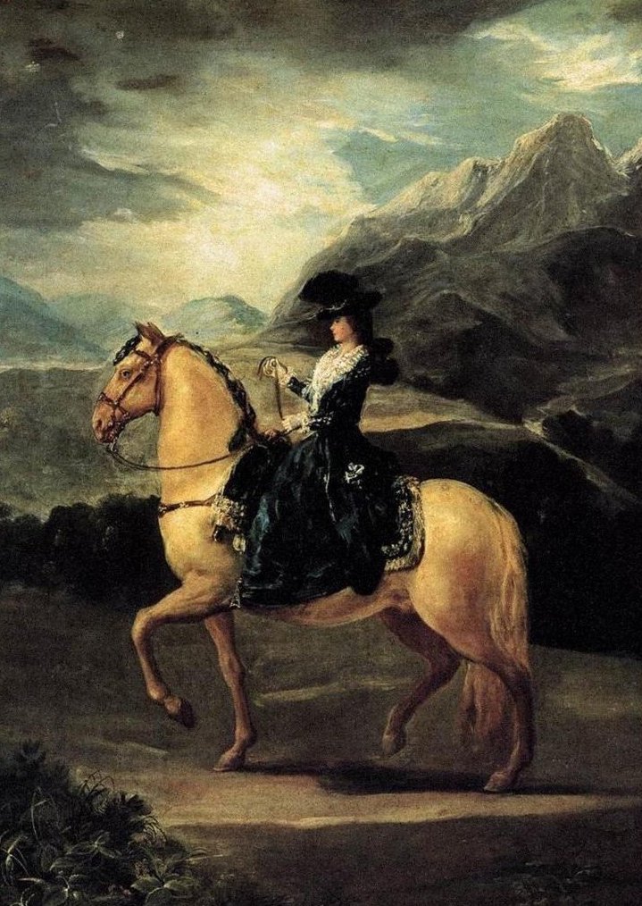 María Teresa de Vallabriga lovas portréja alkotó: Francisco de Goya