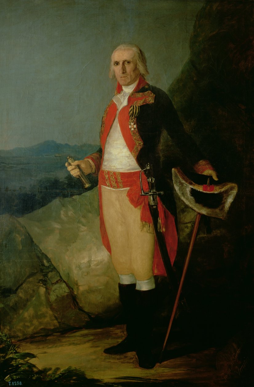 Jose de Urrutia tábornok (1739-1803) 1798 alkotó: Francisco de Goya