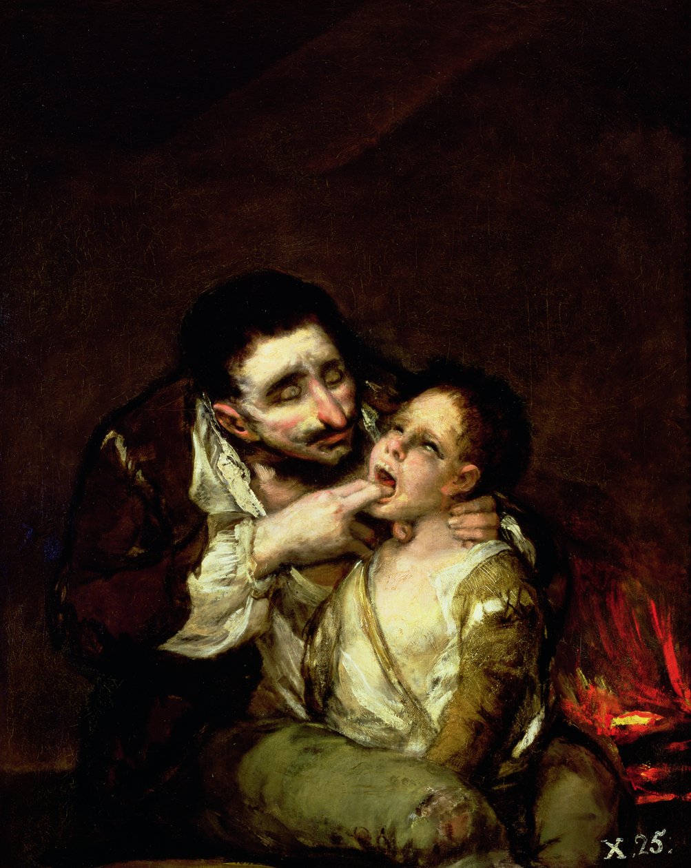 Lazarillo de Tormes, 1819 alkotó: Francisco de Goya