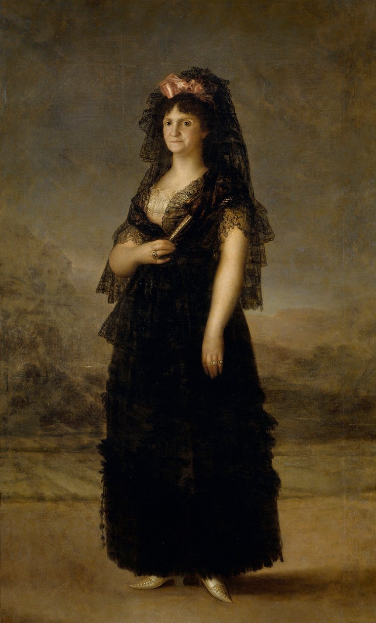 Maria Luisa, Bourbon-Parma alkotó: Francisco de Goya