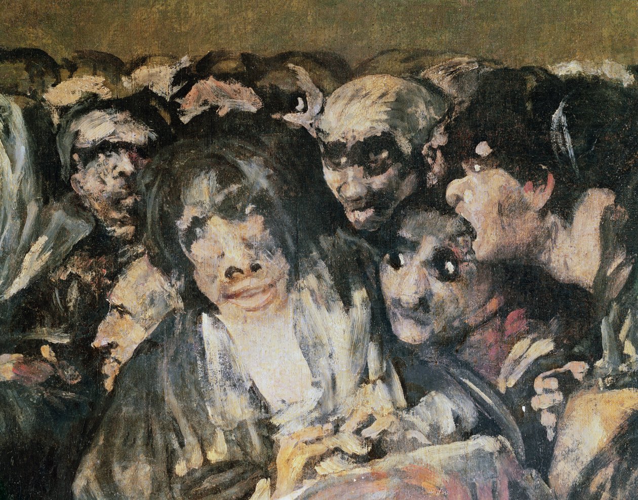 Zarándoklat San Isidroba, 1821 (38639. részlet) alkotó: Francisco de Goya