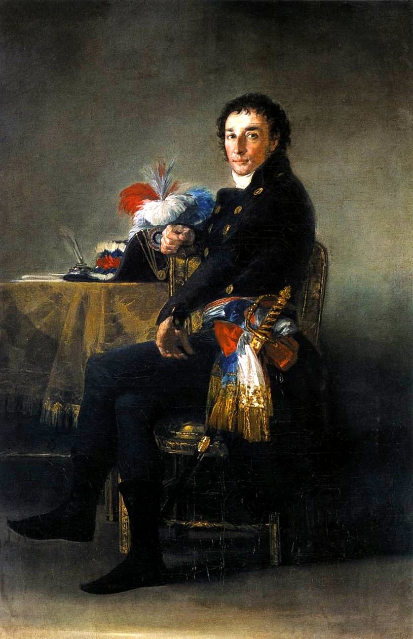 Ferdinand Guillemardet arcképe alkotó: Francisco de Goya