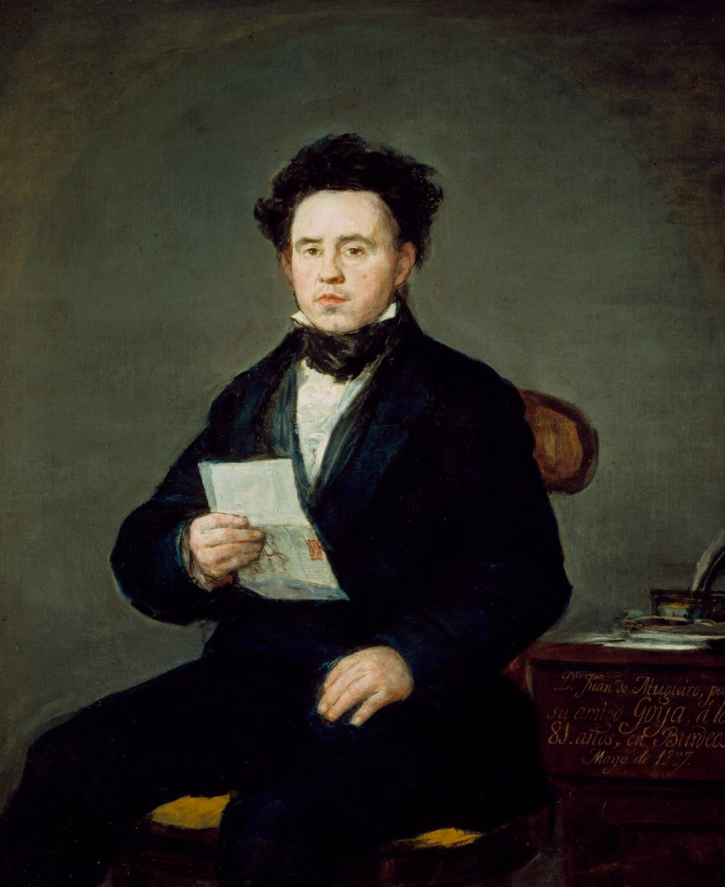 Juan Bautista de Muguiro portréja alkotó: Francisco de Goya
