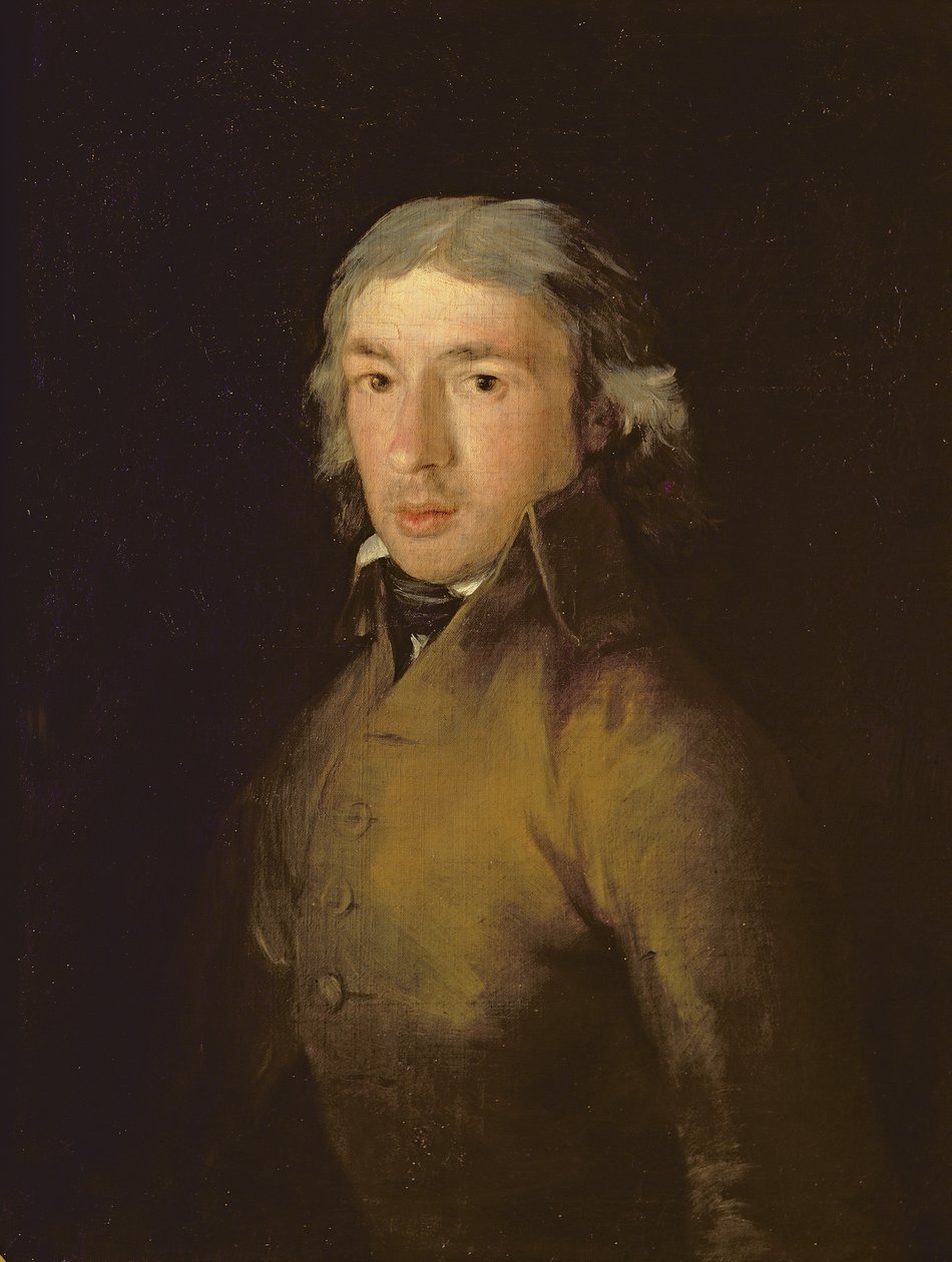 Leandro Fernandez de Moratin (1760-1828) portréja alkotó: Francisco de Goya