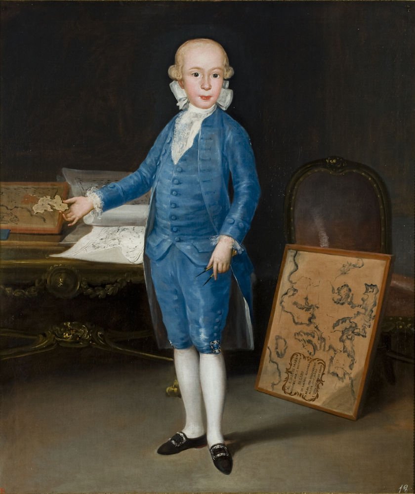 Luis María de Borbón és Vallabriga portréja alkotó: Francisco de Goya