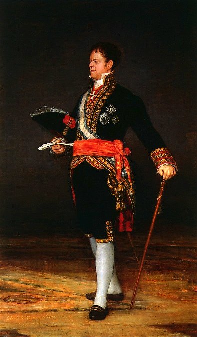 San Carlos herceg portréja alkotó: Francisco de Goya