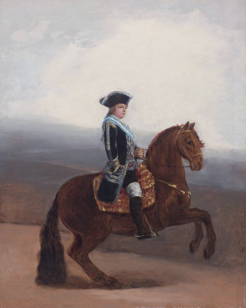 Manuel Godoy lovasportréja alkotó: Francisco de Goya