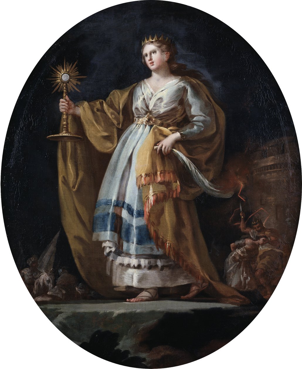 Santa Barbara alkotó: Francisco de Goya