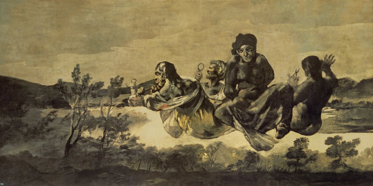 A sorsok, 1819-23 alkotó: Francisco de Goya