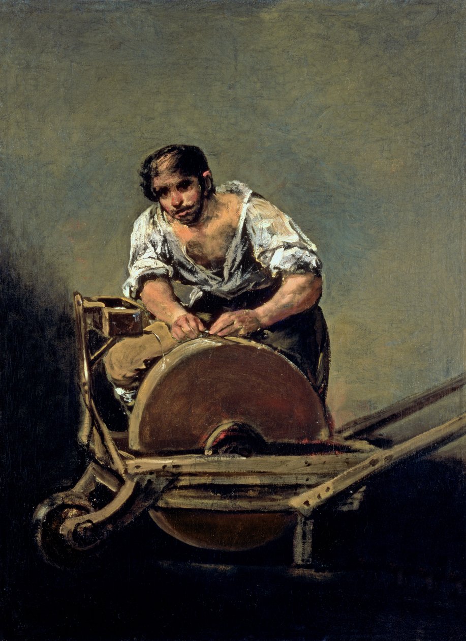 A késdaráló, 1808-12 alkotó: Francisco de Goya