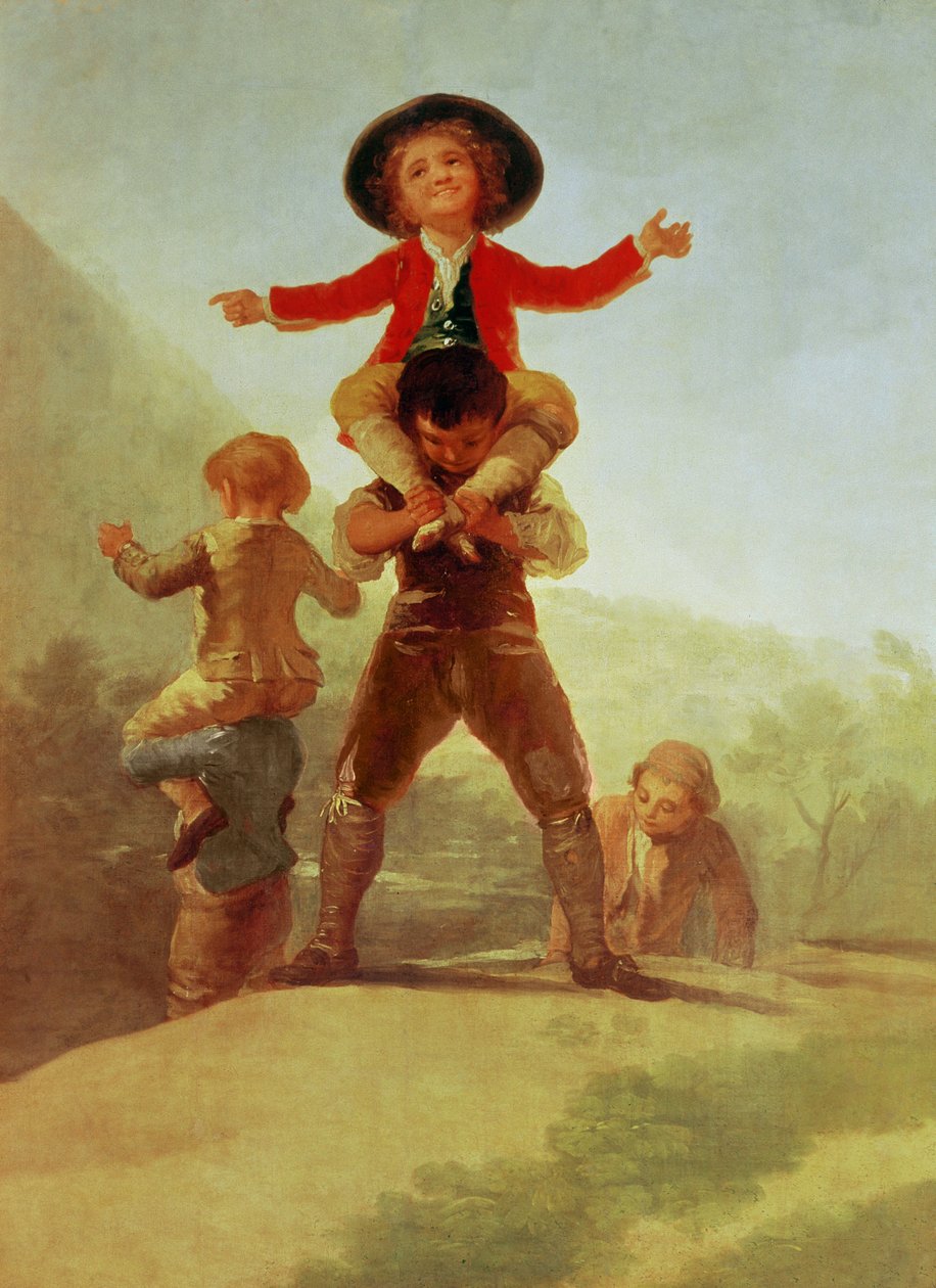 A kis óriások, 1790-92 alkotó: Francisco de Goya