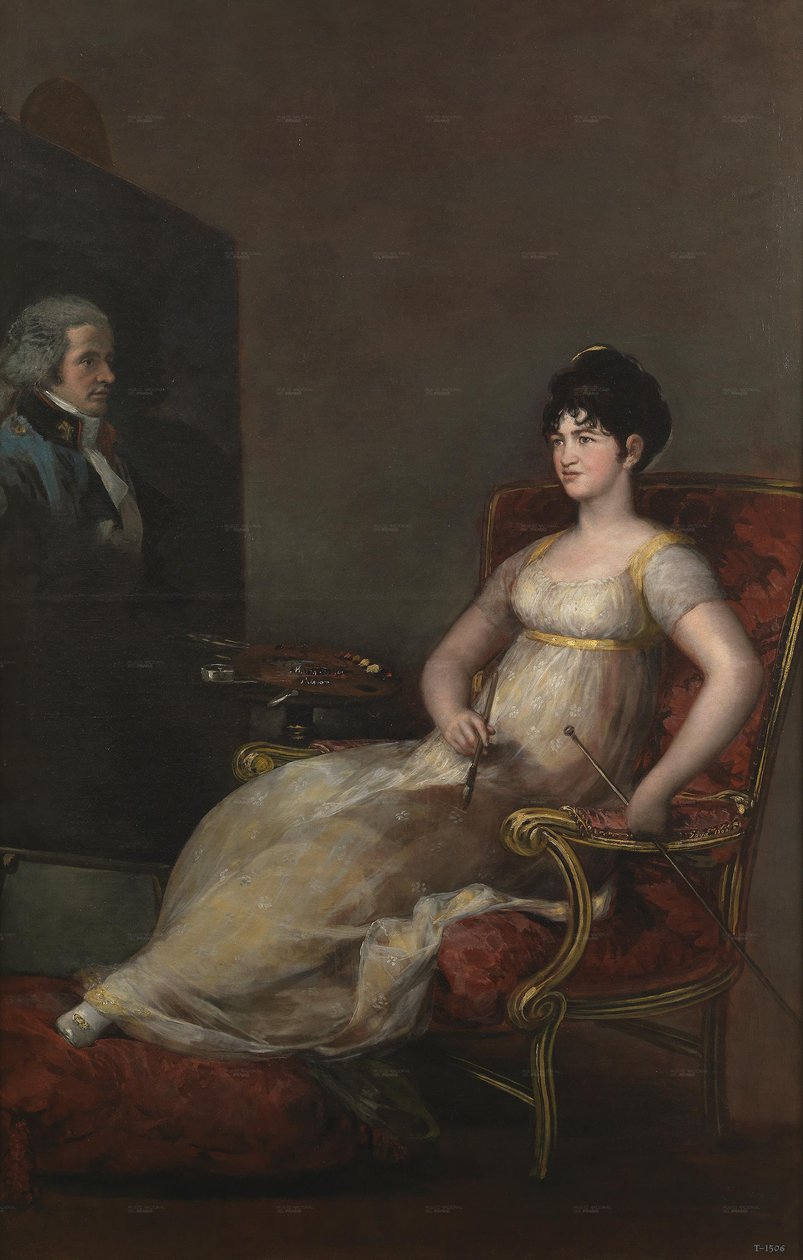 Villafranca márciusi asszonya Férjét festette alkotó: Francisco de Goya