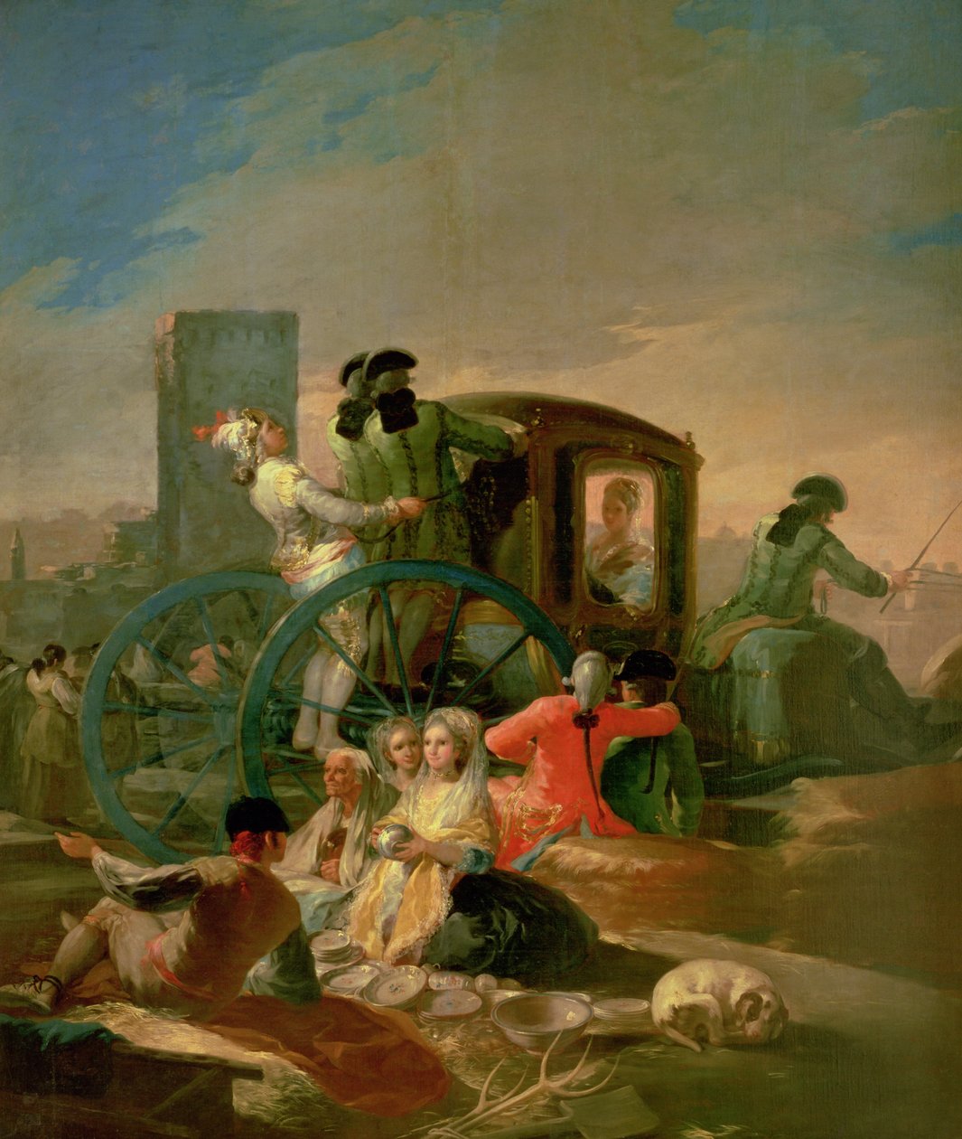 The Pottery Vendor, 1779 (lásd még: 498127) alkotó: Francisco de Goya