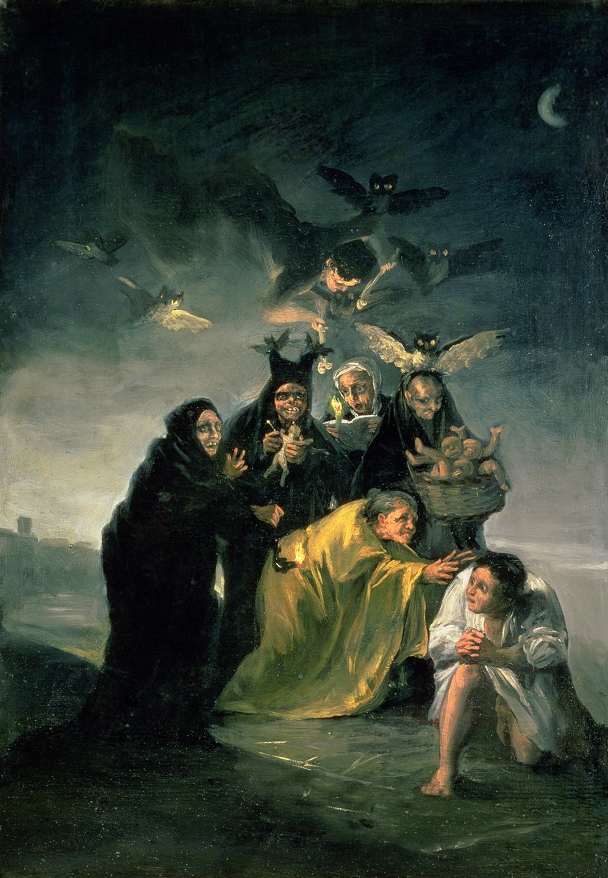 A Boszorkányok szombatja alkotó: Francisco de Goya