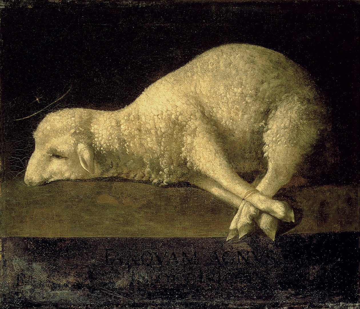 Isten Báránya alkotó: Francisco de Zurbaran