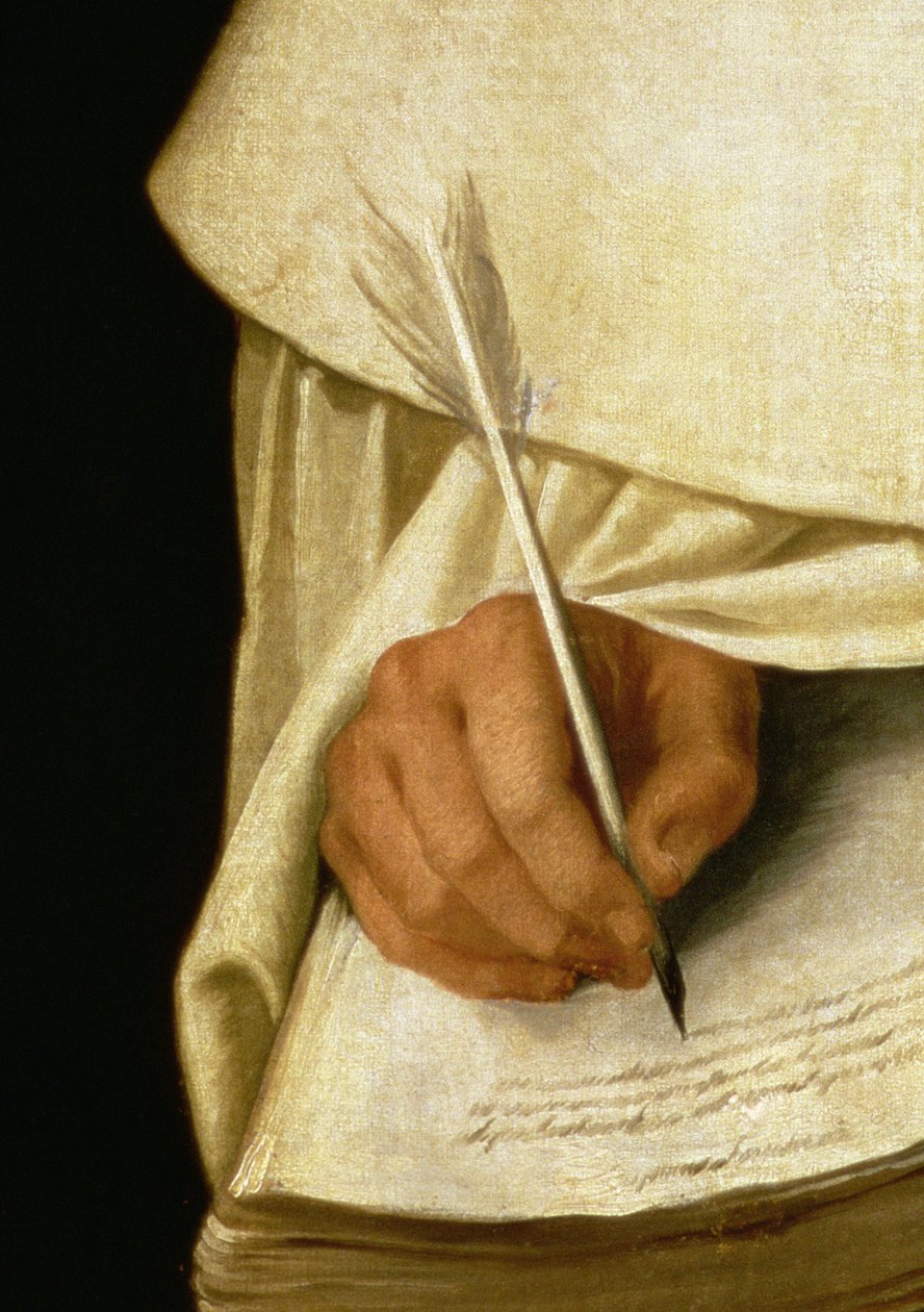 Pedro Machado testvér (d.1604) (221122 részlet) alkotó: Francisco de Zurbaran