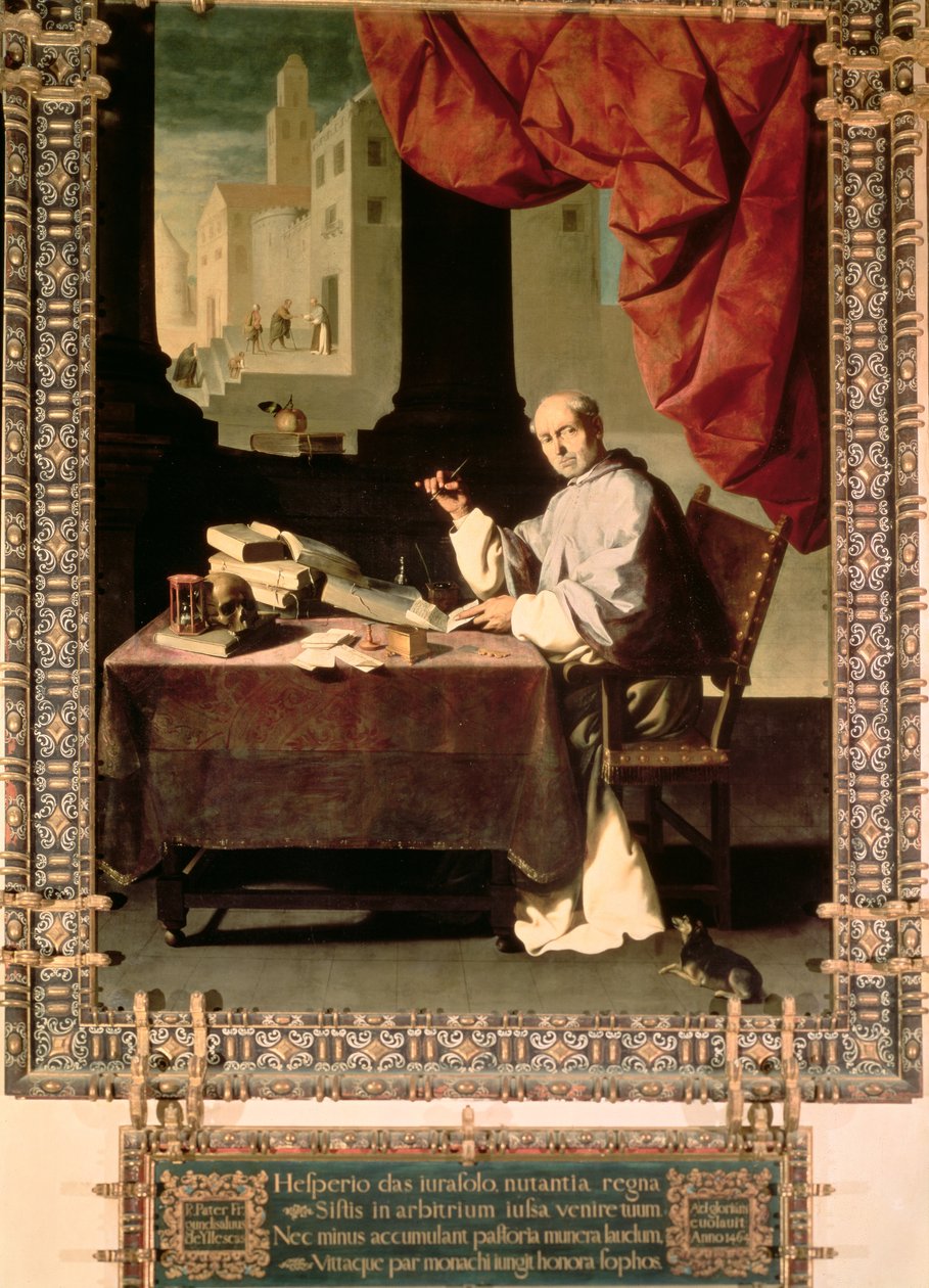 Gonzalo de Illescas atya alkotó: Francisco de Zurbaran