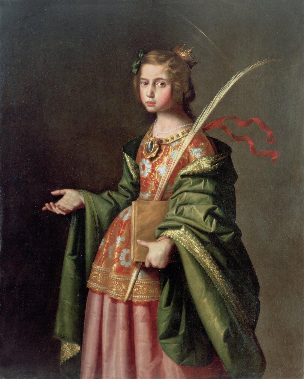 Türingiai Szent Erzsébet alkotó: Francisco de Zurbaran