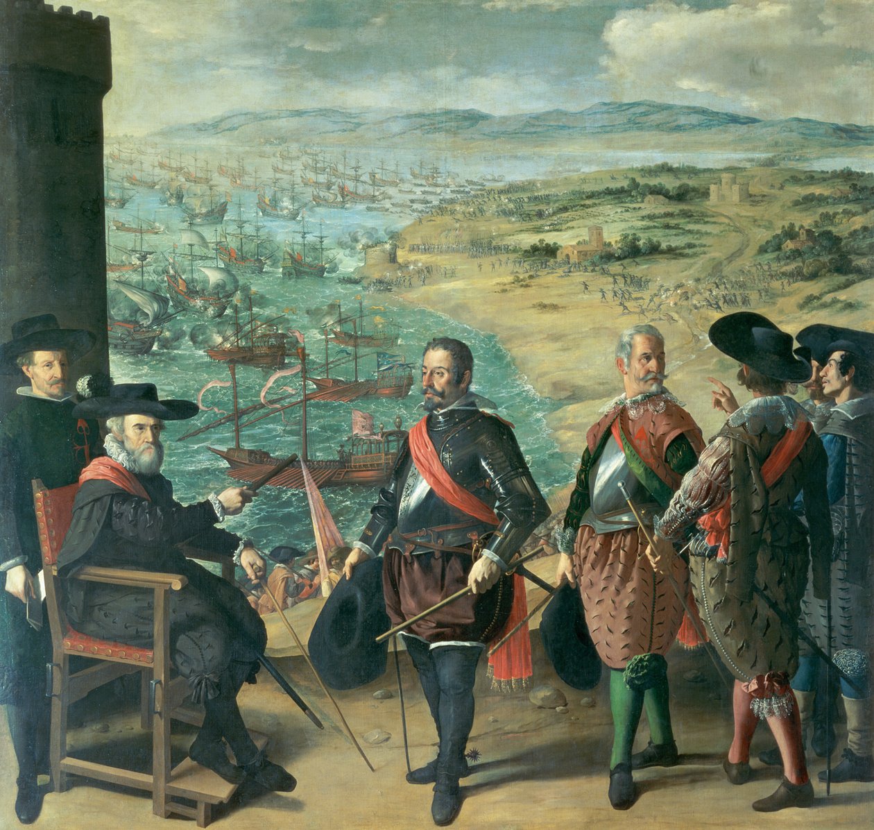 Cadiz védelme az angolok ellen, 1634 alkotó: Francisco de Zurbaran