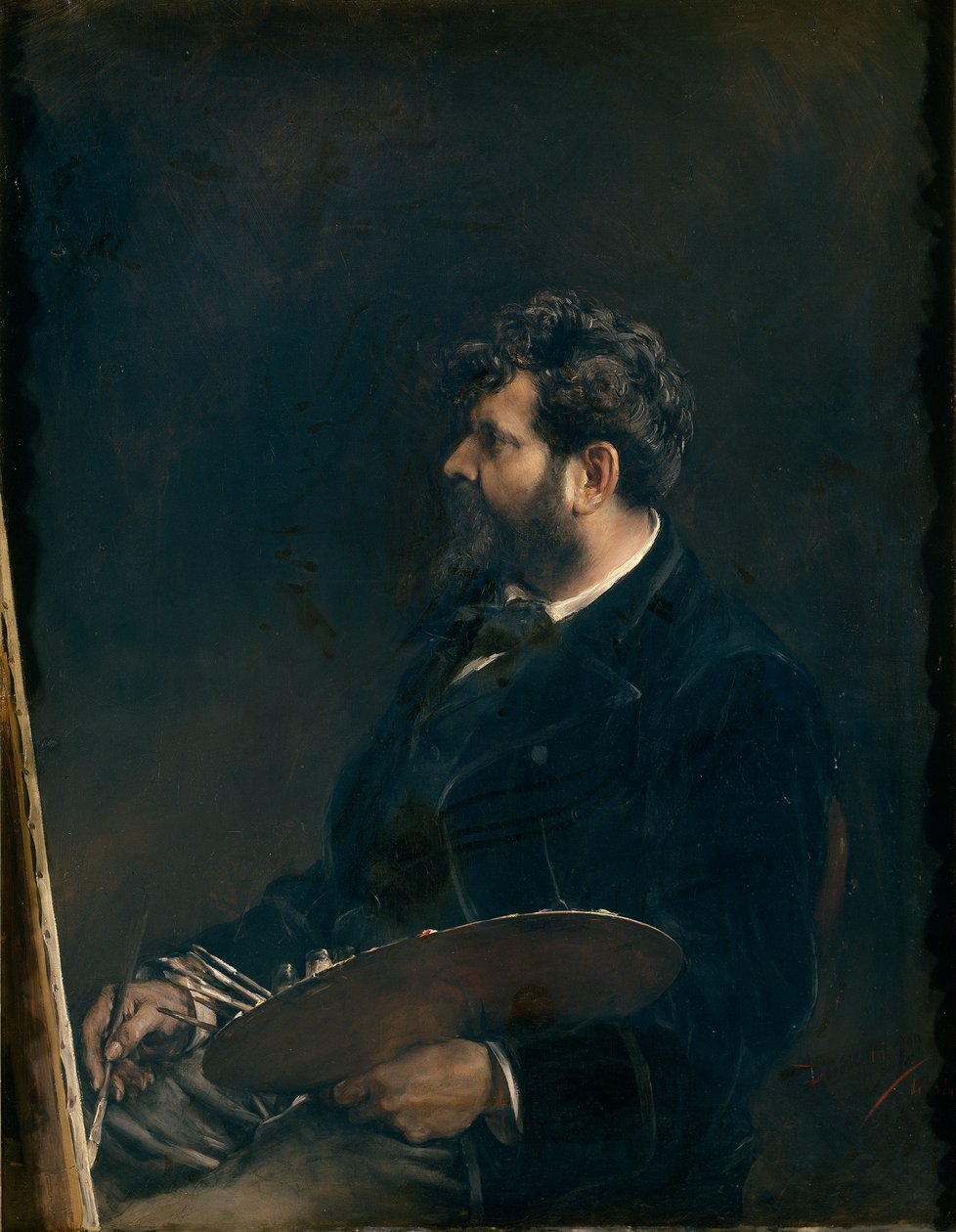 Önarckép alkotó: Francisco Domingo Marqués