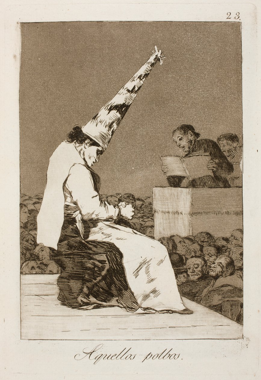 Azok a polipok alkotó: Francisco de Goya