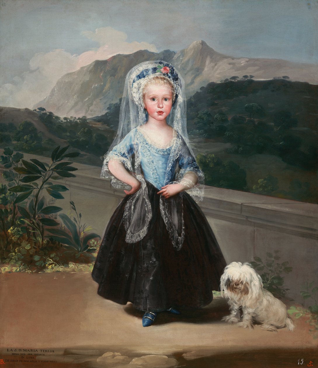 María Teresa de Borbón y Vallabriga, később Chinchón grófnője alkotó: Francisco de Goya