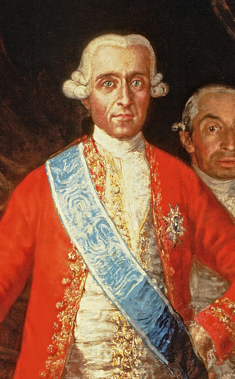 Don Jose Monino y Redondo I portréja, Conde de Floridablanca, 1783 olaj, vászon, 93235 részlet alkotó: Francisco de Goya