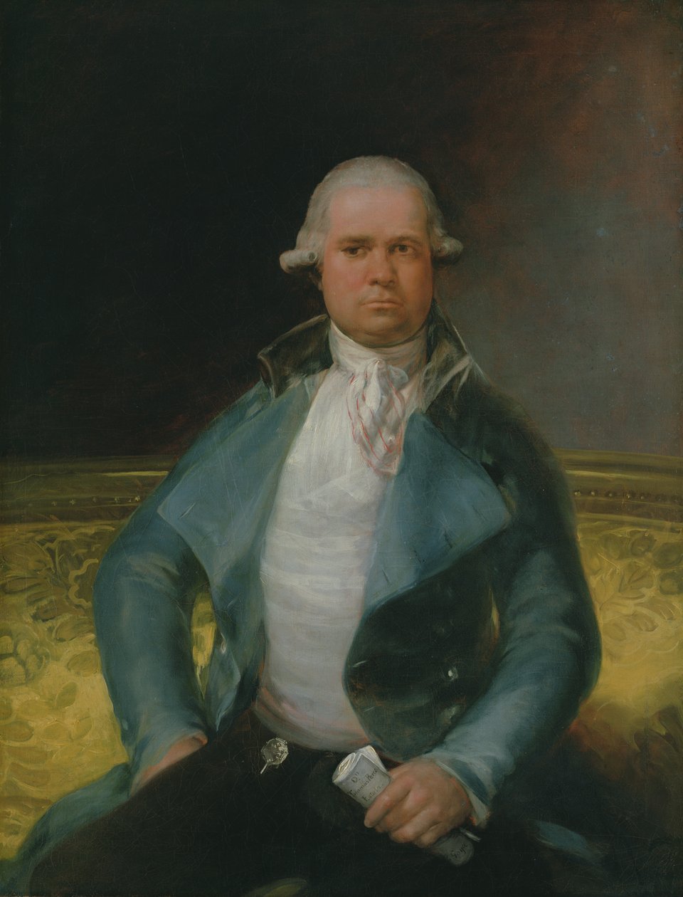 Don Tomas Perez Pops portréja alkotó: Francisco de Goya