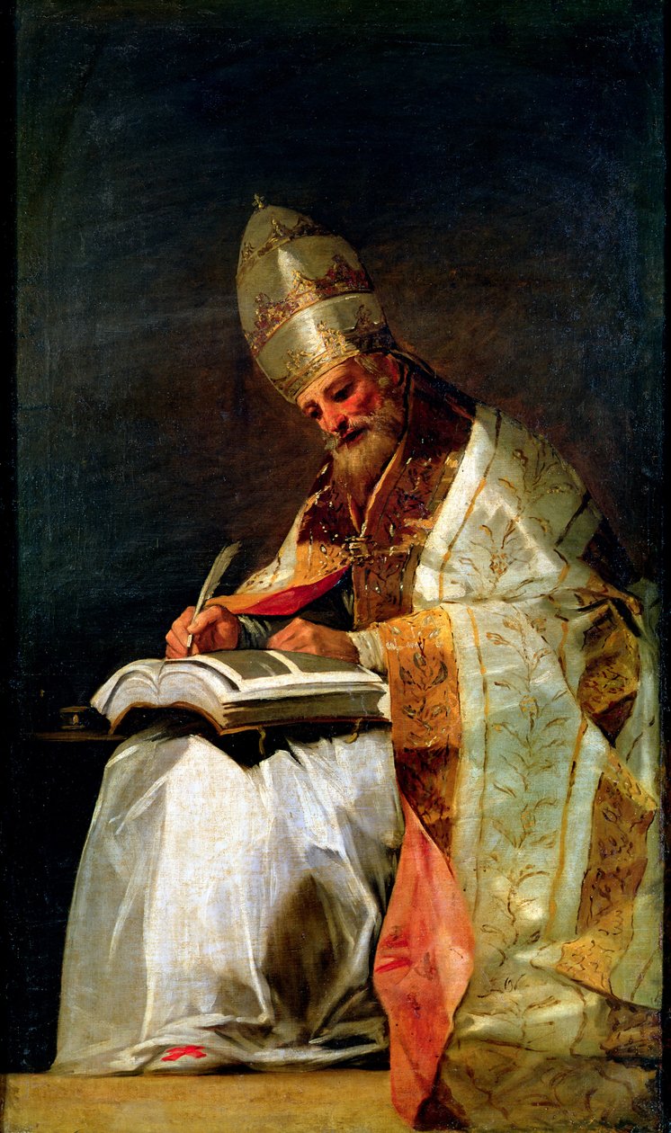 Nagy Szent Gergely, 1795-99 alkotó: Francisco de Goya