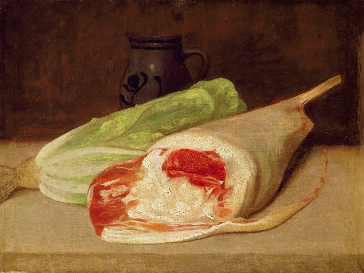 Báránycomb csendélete alkotó: Francisco de Goya