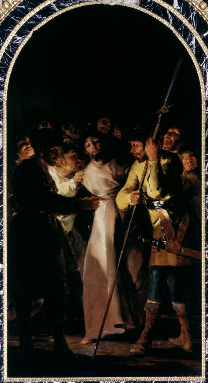 Krisztus letartóztatása, 1798 alkotó: Francisco de Goya