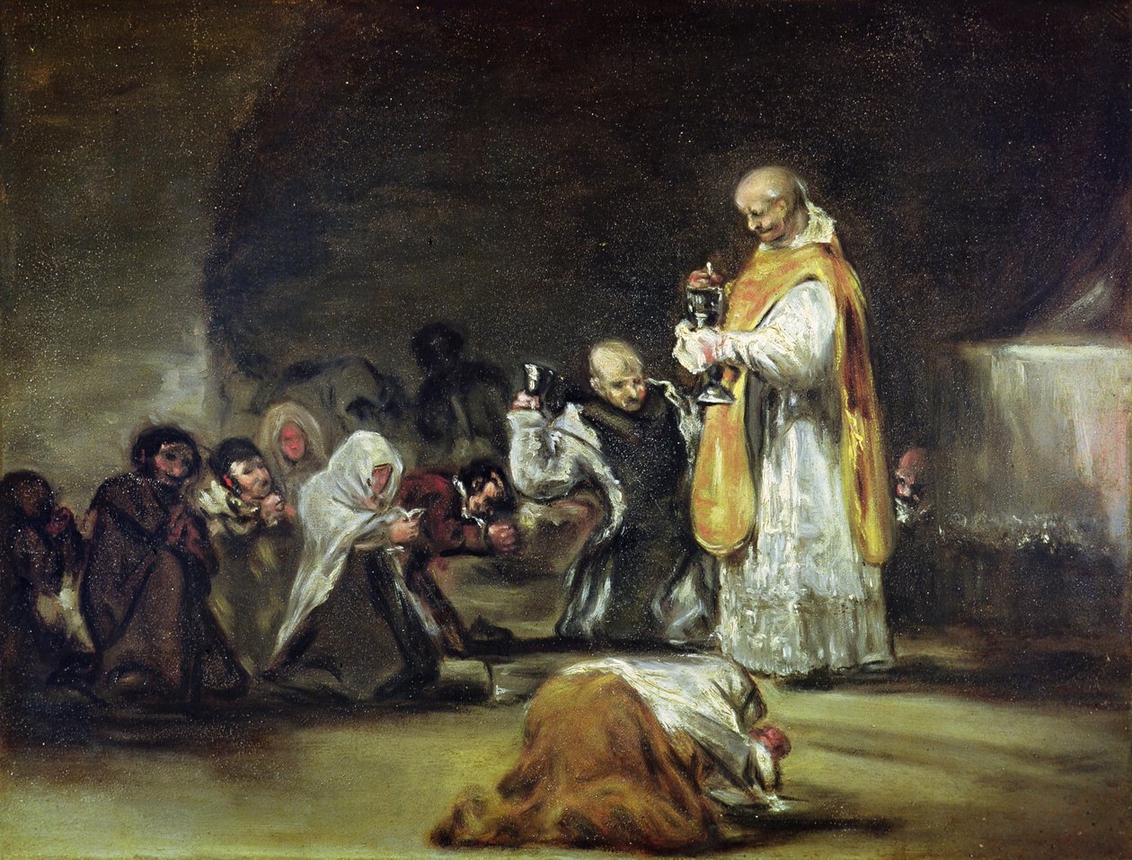 Az úrvacsora alkotó: Francisco de Goya